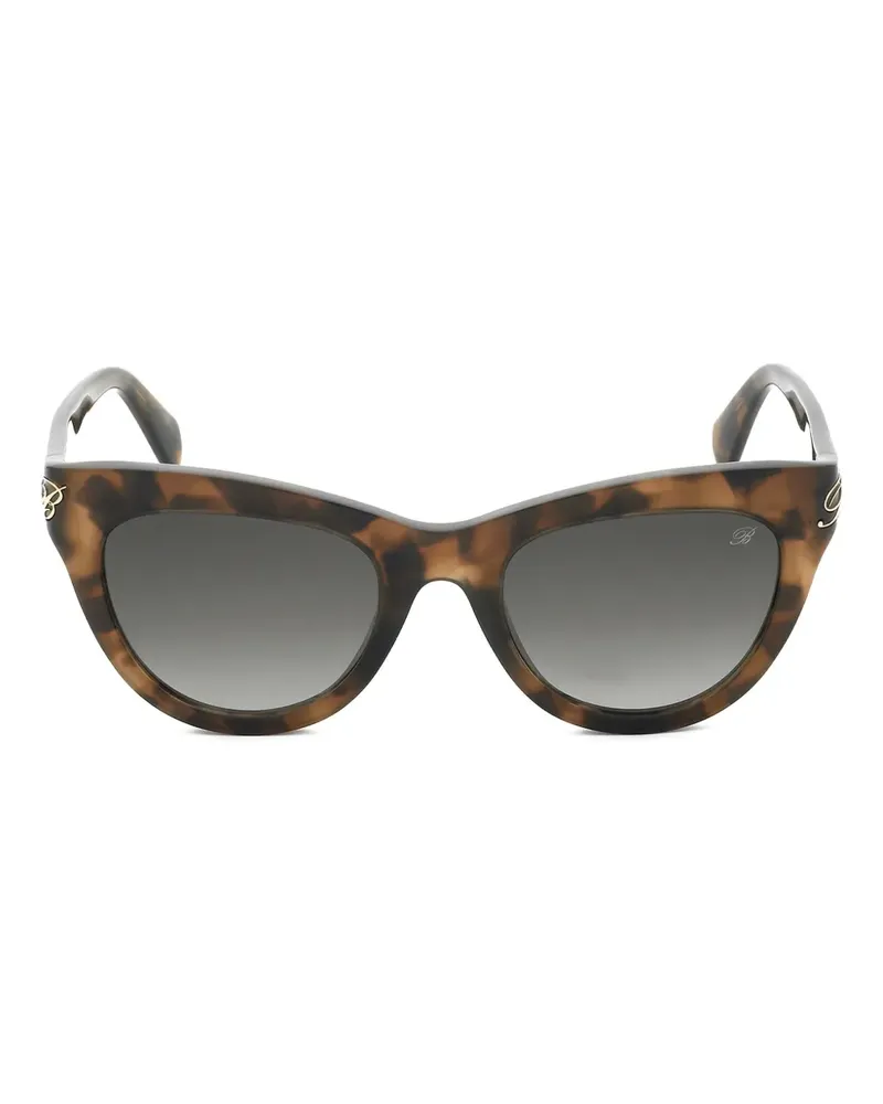 Blumarine Klassische Cat-Eye-Sonnenbrille - Braun Braun