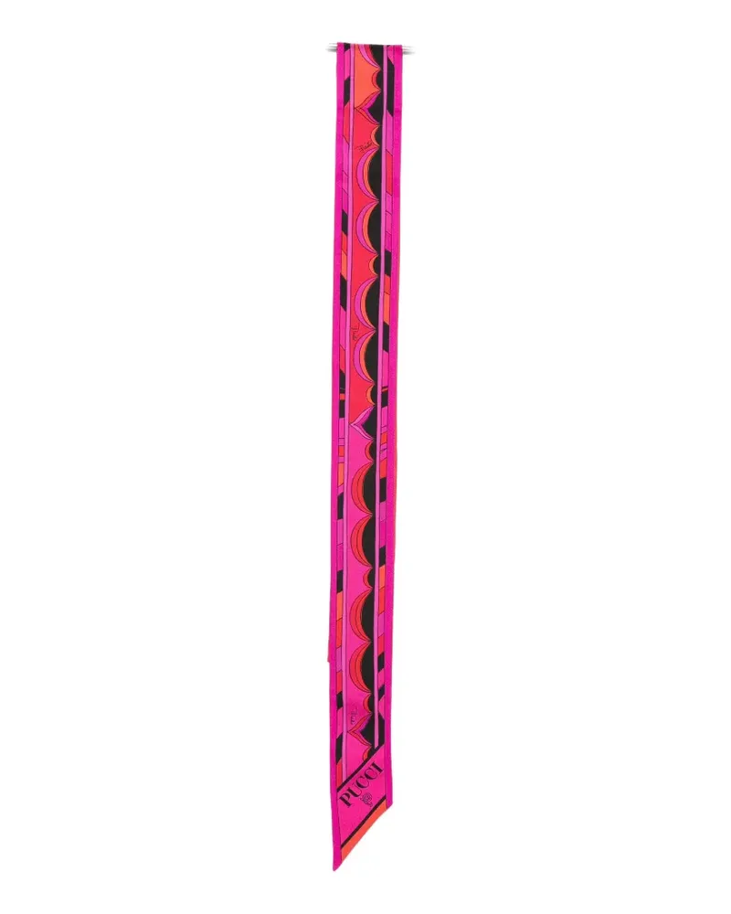 Emilio Pucci silk scarf - Rosa Rosa