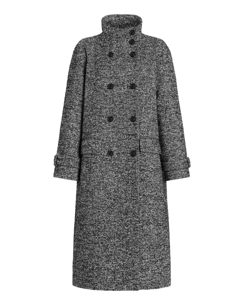 Dolce & Gabbana Doppelreihiger Mantel - Grau Grau