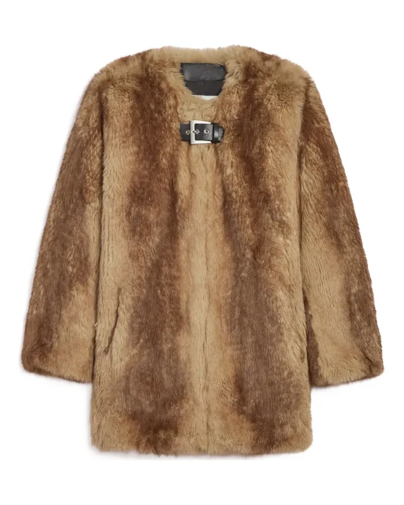 APPARIS Petra single-breasted coat - Braun Braun