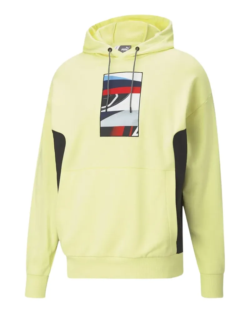 Puma x BMW Motorsport T-Shirt mit Kapuze - Gelb Gelb