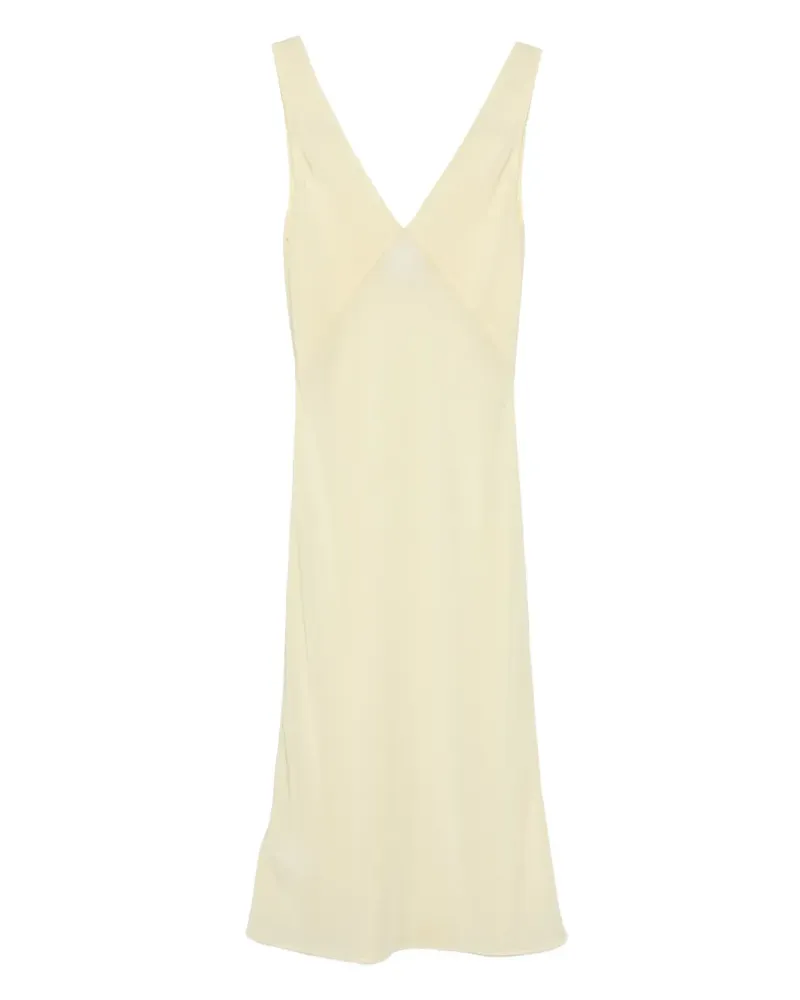 Paris Georgia SJP Midikleid - Gelb Gelb