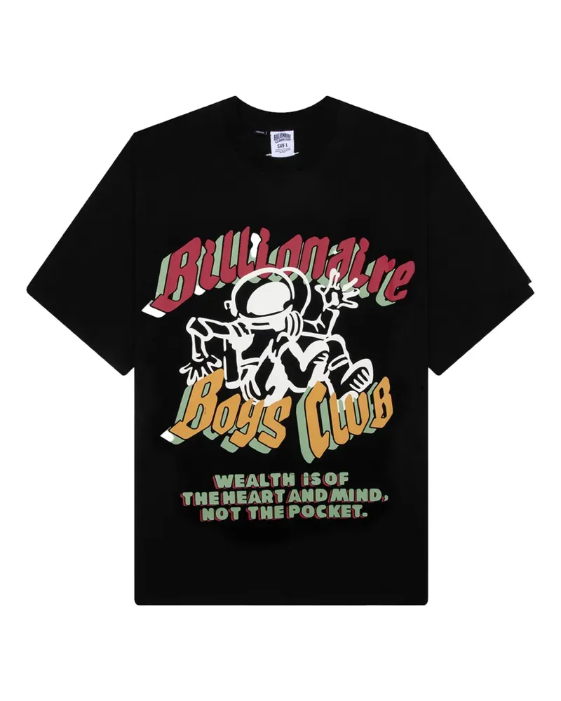 Billionaire Boys Club Dancetronaut T-Shirt mit rundem Ausschnitt - Schwarz Schwarz
