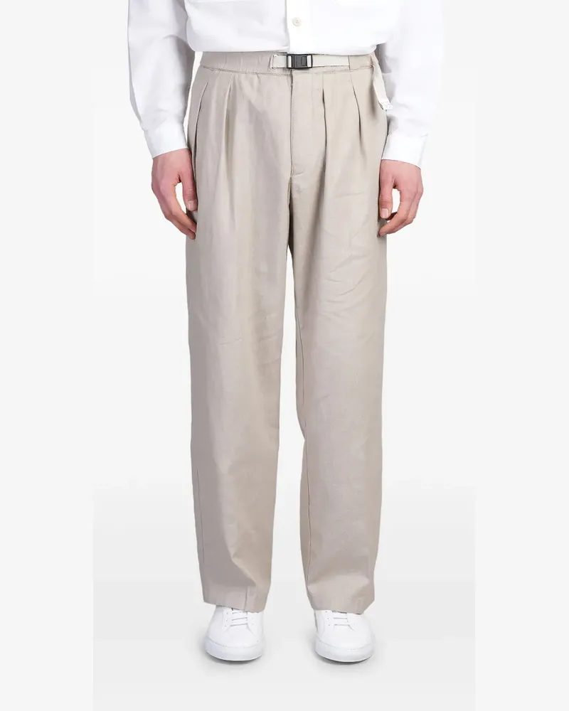 PLAN C Hose mit Faltendetail - Nude Nude