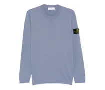 Pullover mit Rundhalsausschnitt - Blau