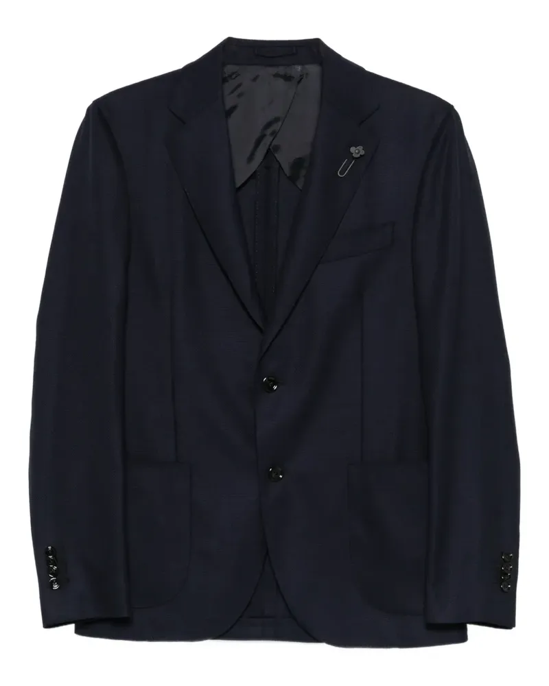LARDINI Einreihiges Sakko - Blau Blau