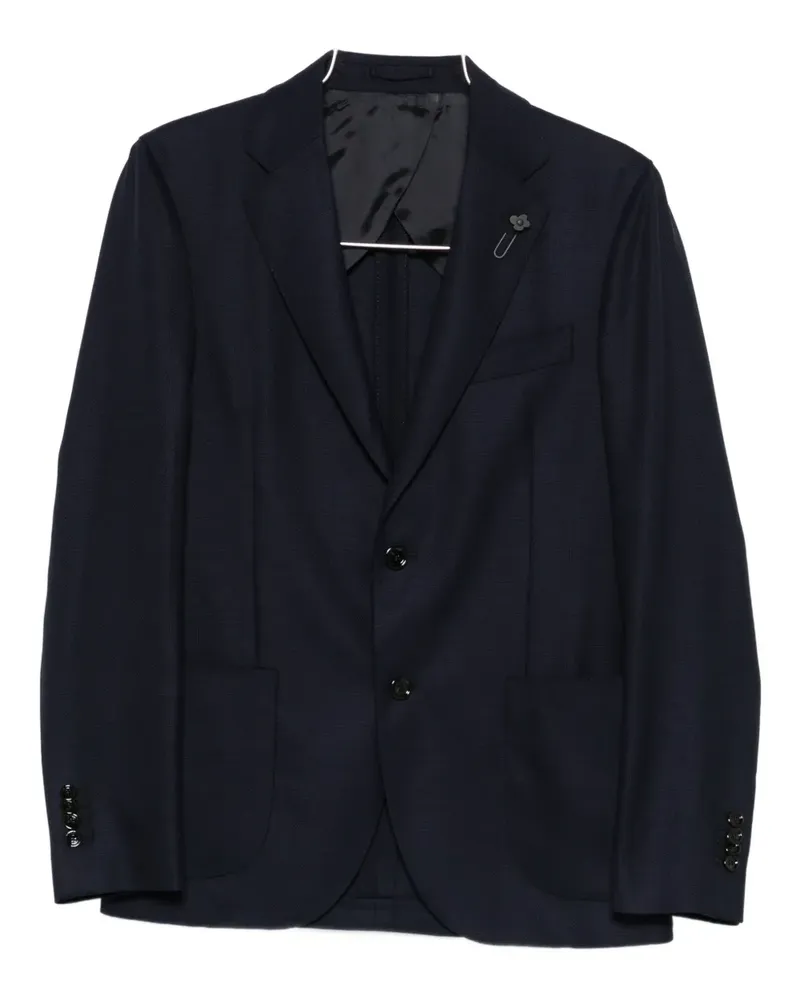 LARDINI Einreihiges Sakko - Blau Blau