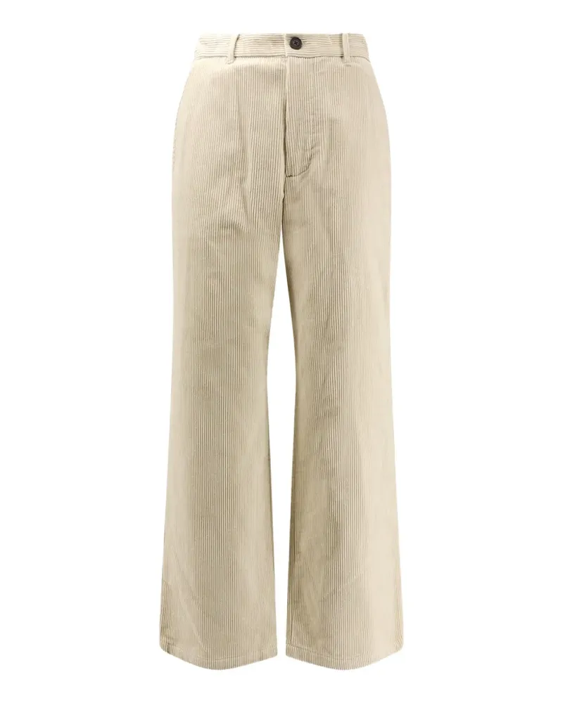 Dunst corduroy wide-leg trousers - Nude Nude