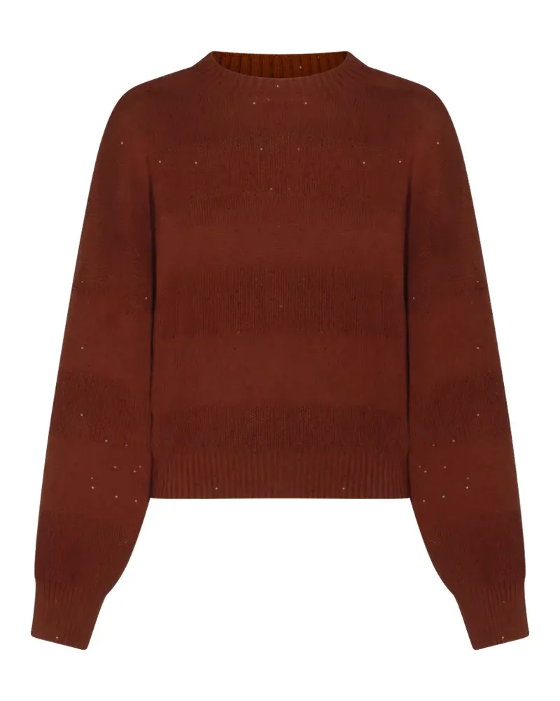 Brunello Cucinelli ribbed trim sweater - Braun Braun