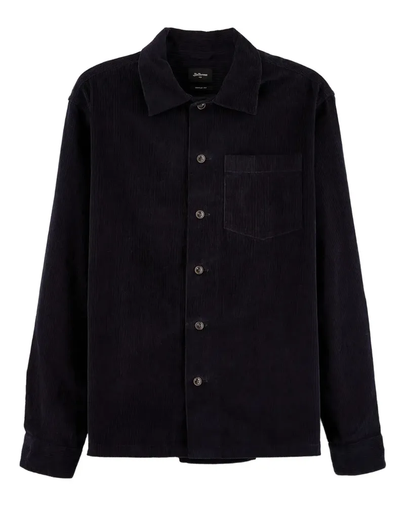 Bellerose button-fastening corduroy shirt - Blau Blau