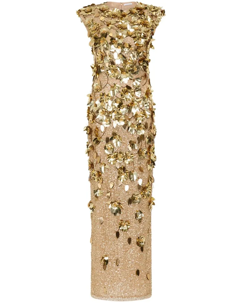 Rachel Gilbert Hugo Abendkleid - Gold Gold