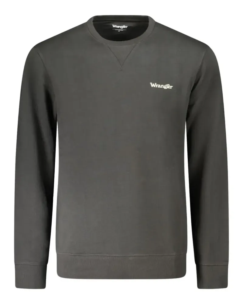 Wrangler logo-print crew-neck sweatshirt - Grau Grau