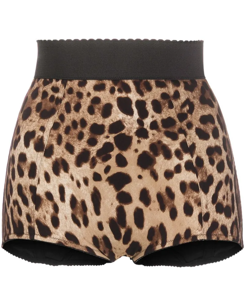 Dolce & Gabbana Slip mit Print - Braun Braun