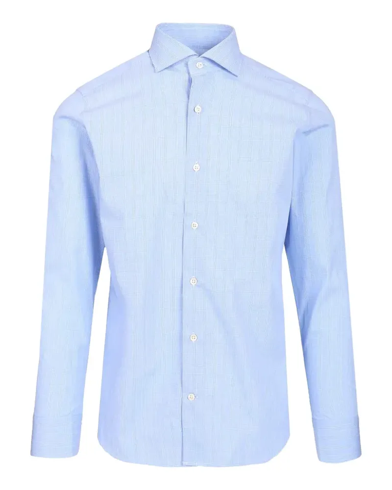 Al Duca D’Aosta 1902 Gestreiftes Hemd - Blau Blau