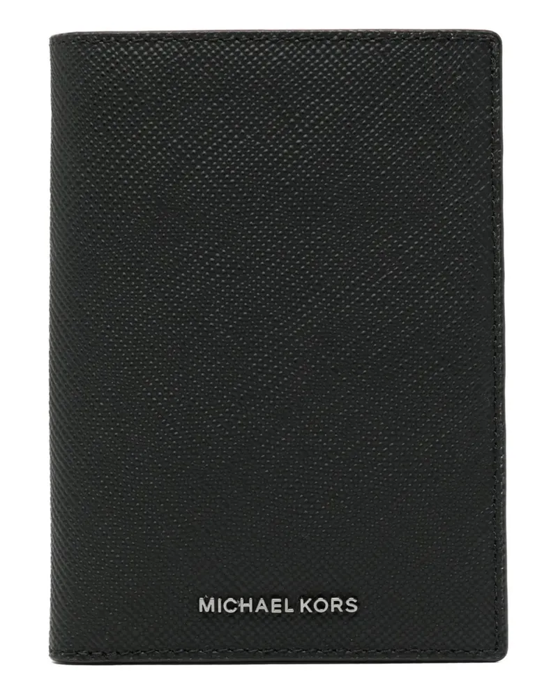 Michael Kors Hudson Portemonnaie - Schwarz Schwarz