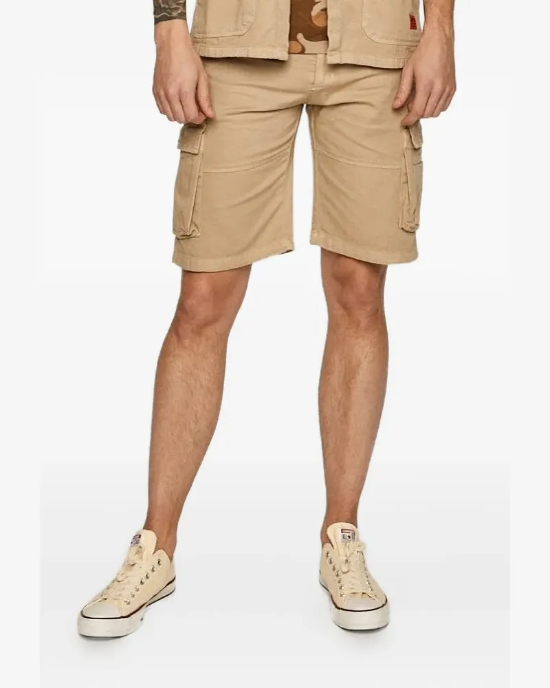 Caterpillar Footwear Shorts mit aufgesetzter Tasche - Nude Nude