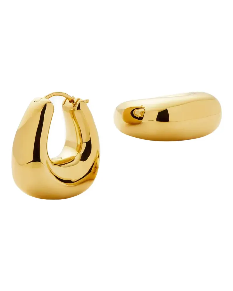 Missoma sculptural-hoop earrings - Gold Gold