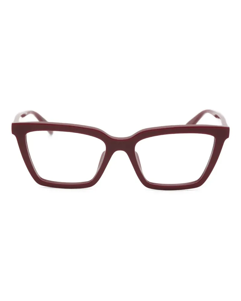 Saint Laurent Brille mit eckigem Gestell - Rot Rot