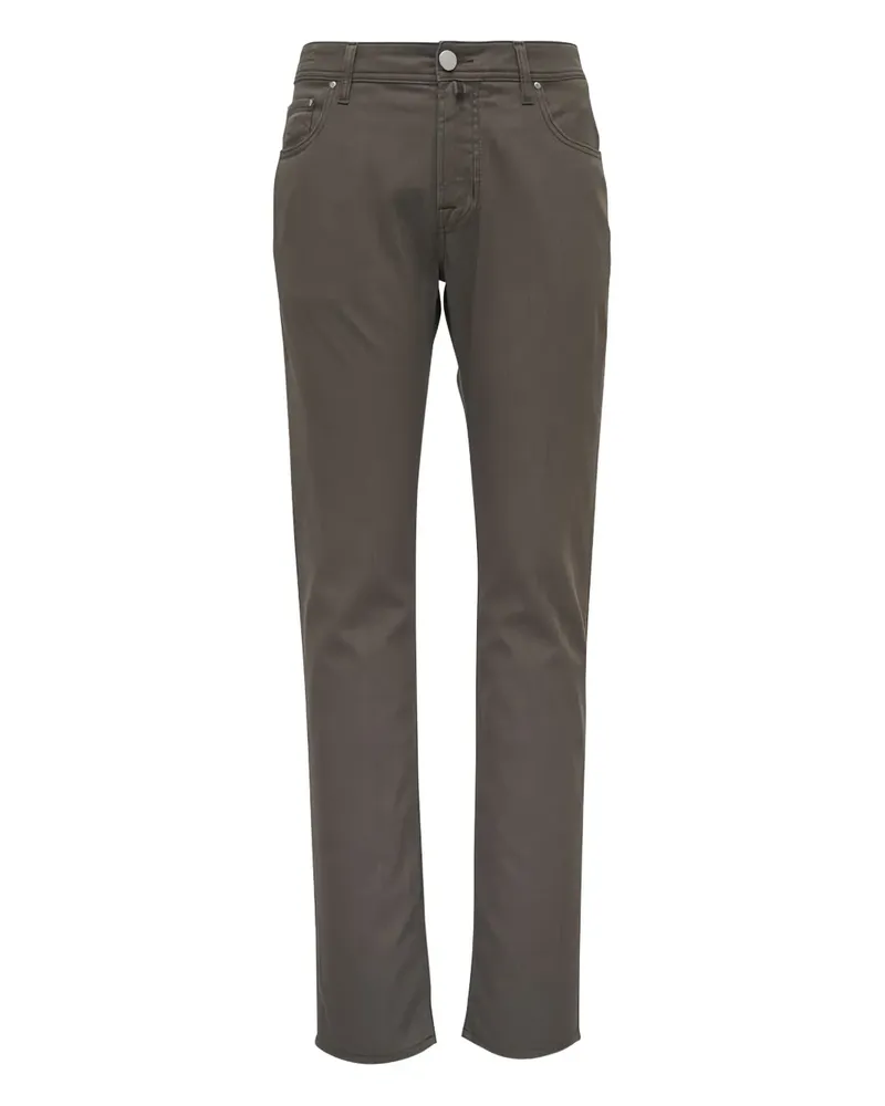 Jacob Cohën Bard Hose im Five-Pocket-Design - Grau Grau