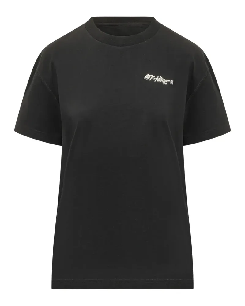 OFF-WHITE Shadow regular T-shirt - Schwarz Schwarz