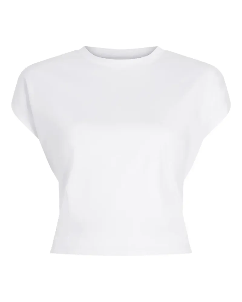 Proenza Schouler Reeva T-Shirt mit Schnürung - Weiß Weiß