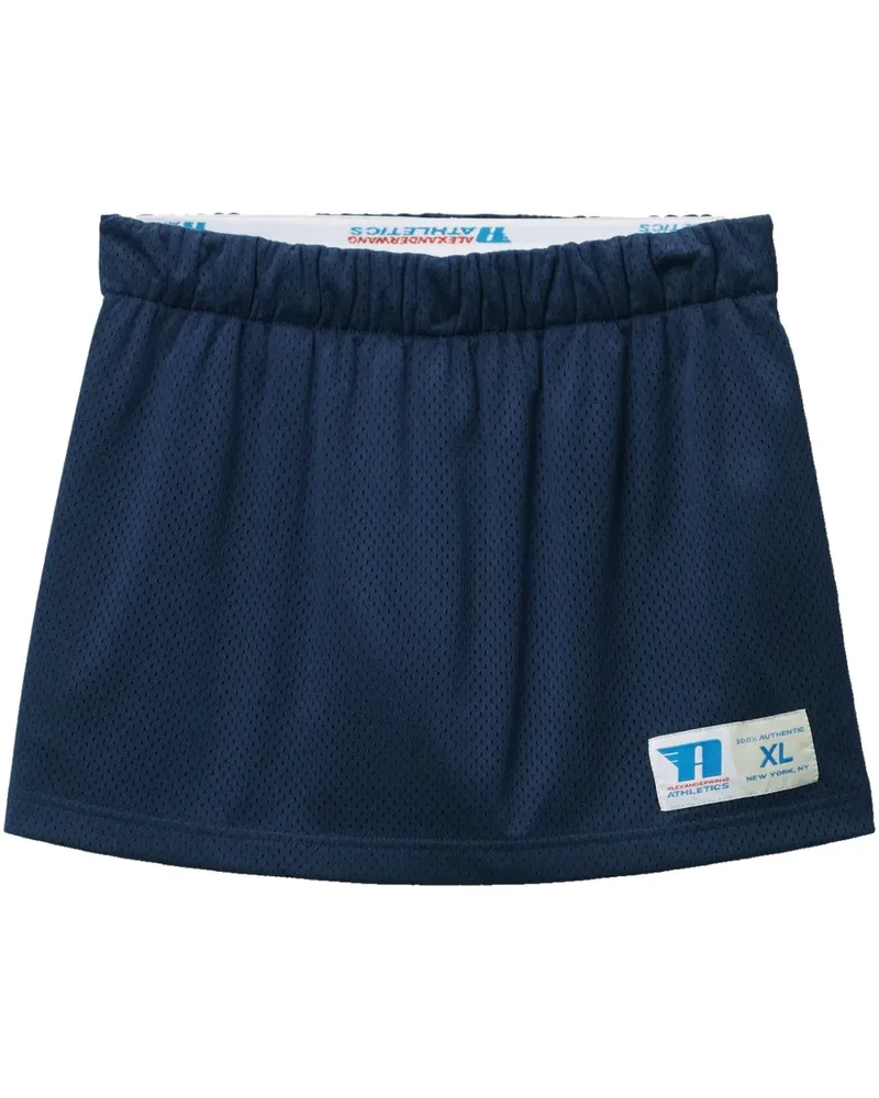 Alexander Wang Athletic Minirock - Blau Blau