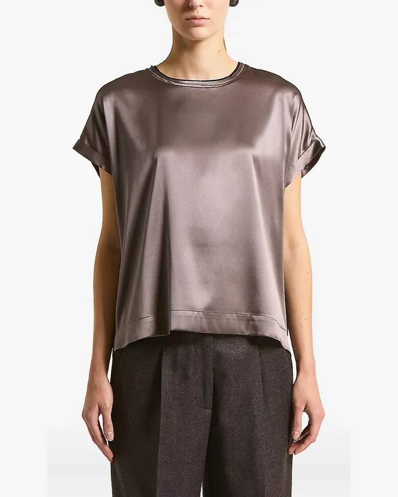 Peserico crew neck top - Braun Braun