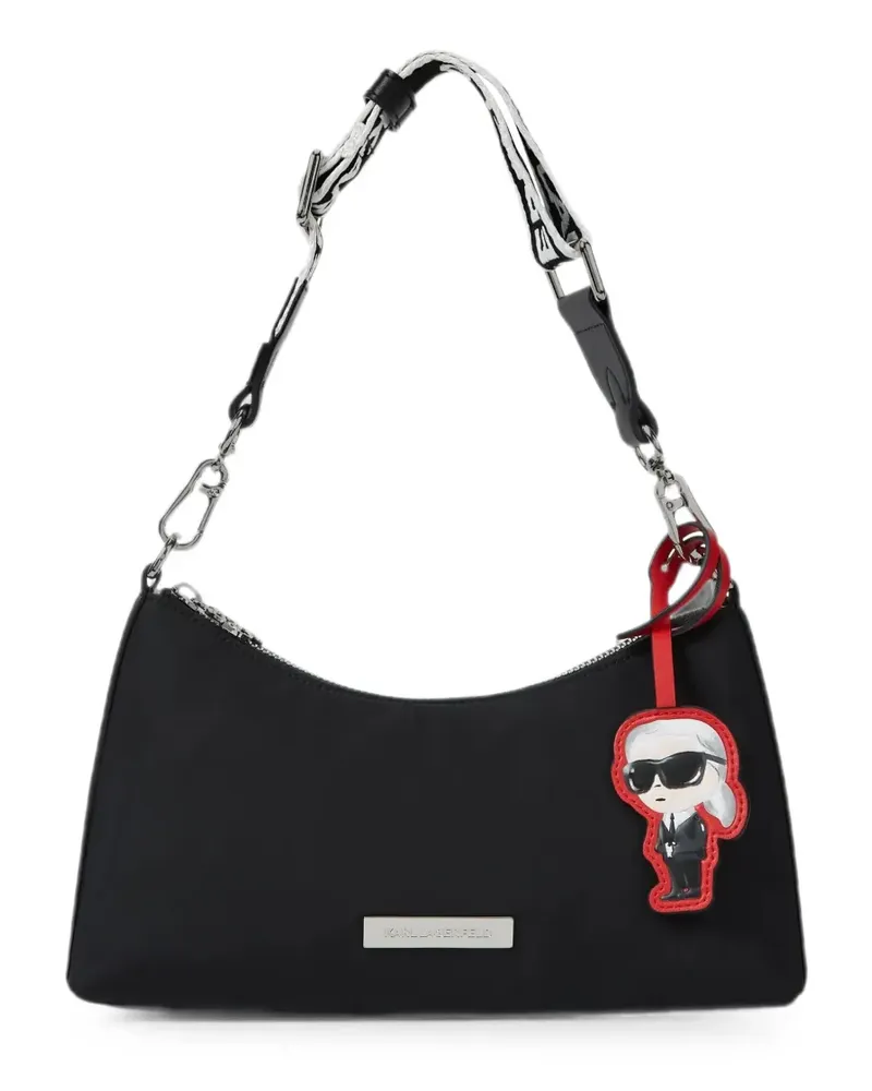 Karl Lagerfeld Ikon Schultertasche - Schwarz Schwarz