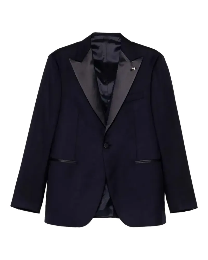 Tagliatore Napoli peak-lapel suit - Blau Blau