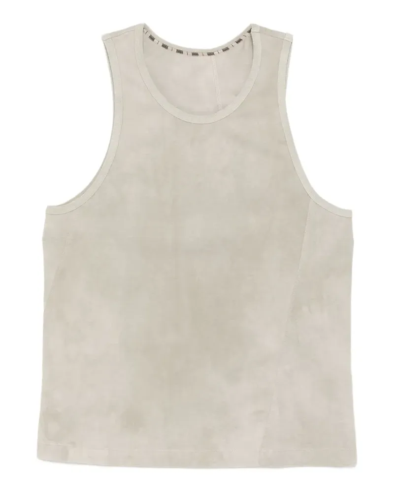 Ziggy Chen cotton tank top - Grau Grau