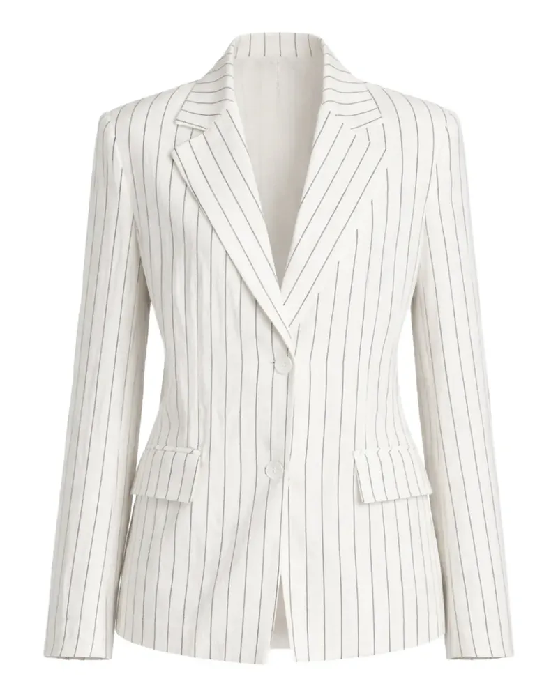 Kocca striped button-front blazer - Weiß Weiß