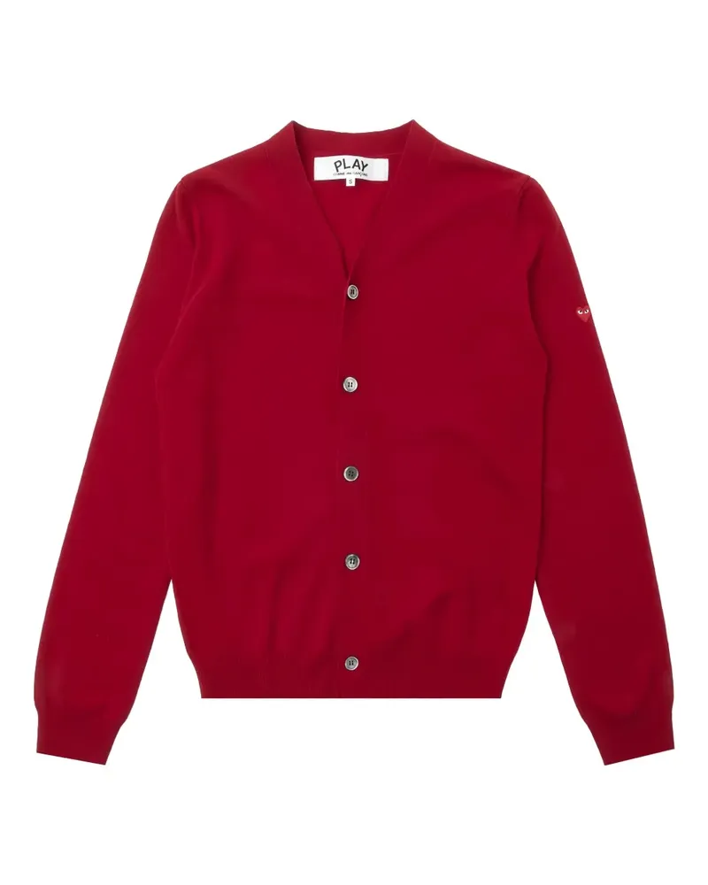 Comme des Garçons Klassischer Cardigan - Rot Rot
