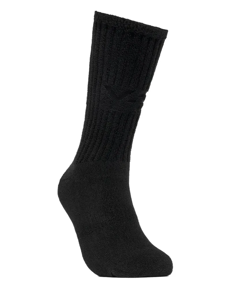 Y-3 Socken aus Frottee - Schwarz Schwarz