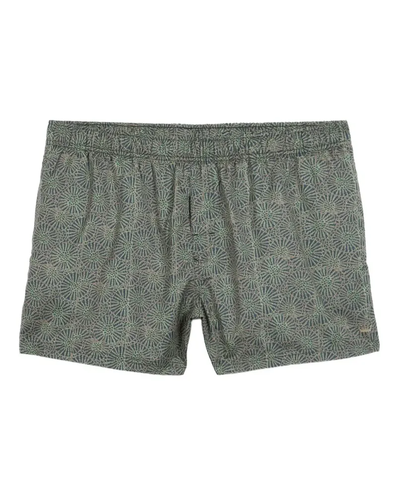 Osklen Badeshorts mit Blumen-Print - Blau Blau