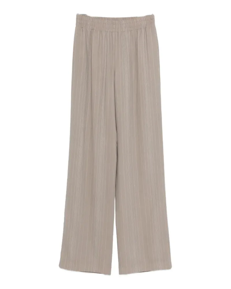 Golden Goose Brittany striped trousers - Nude Nude