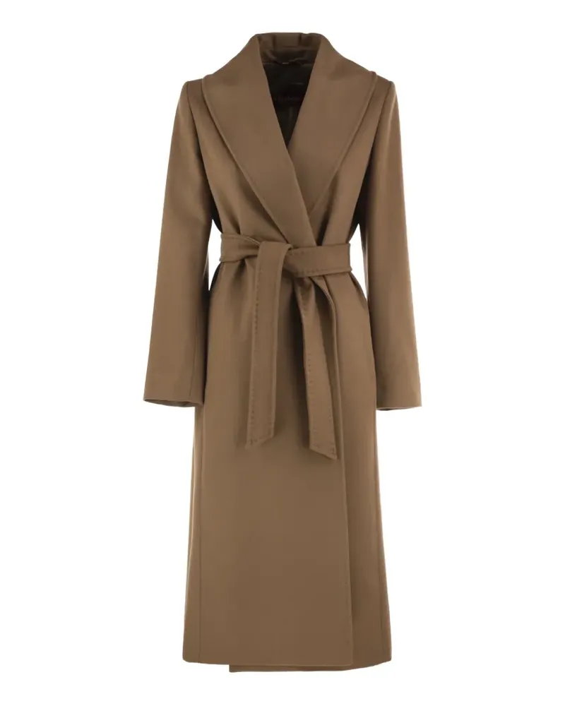 Max Mara belted wrap coat - Braun Braun