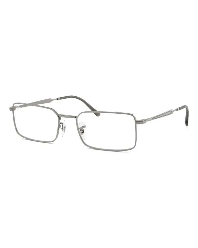 Ray Ban RB6557 Brille mit eckigem Gestell - Grau Grau