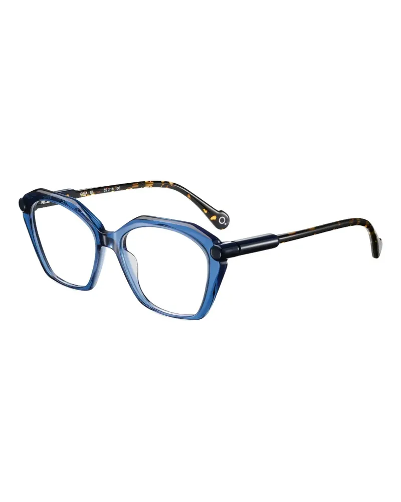 Etnia Barcelona Ionia Brille mit geometrischem Gestell - Blau Blau