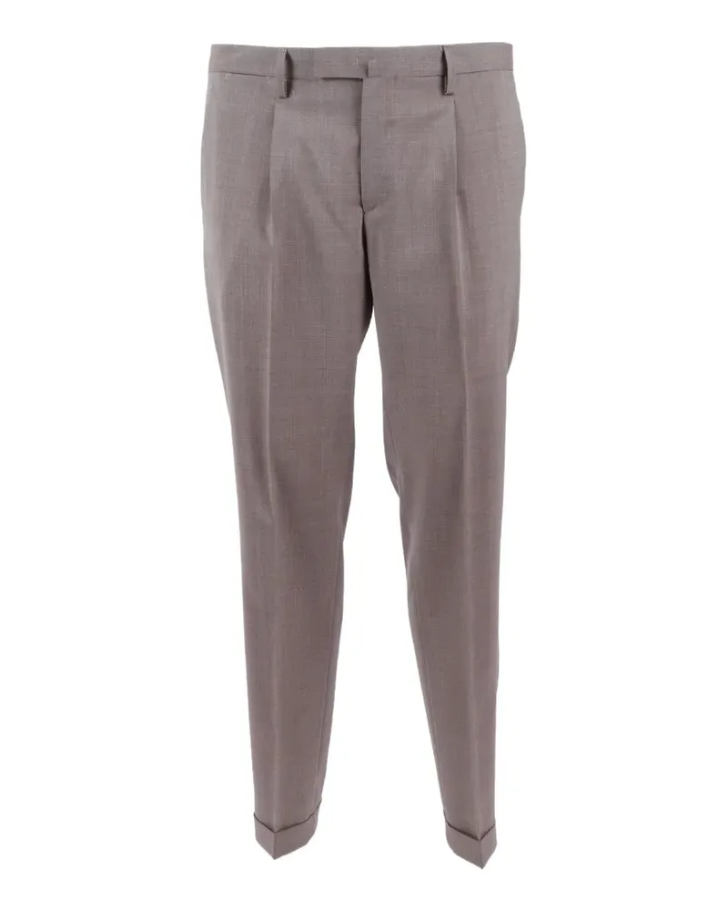 Briglia 1949 pleated tailored trousers - Grau Grau