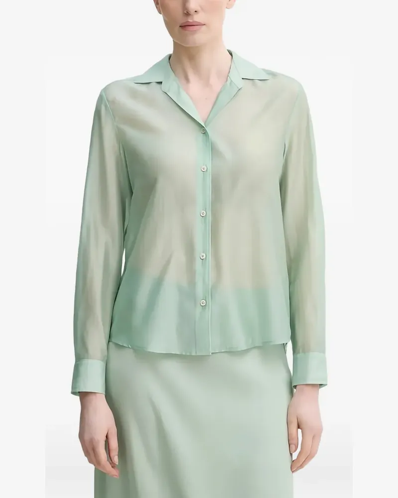 Marc O'Polo buttoned collared shirt - Grün Grün