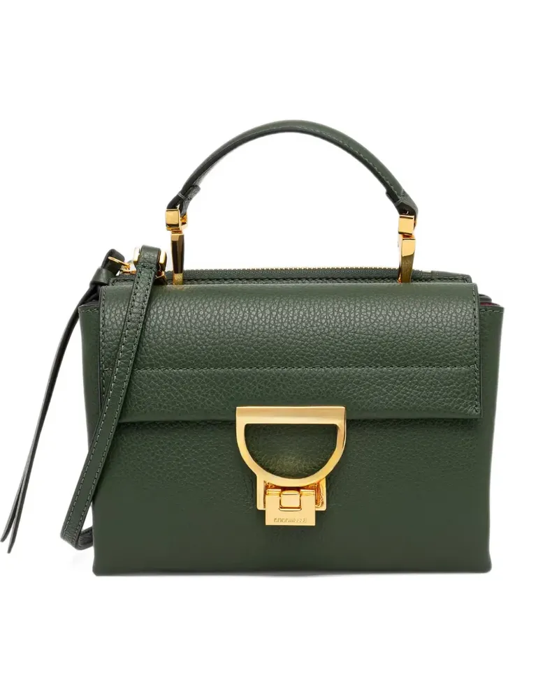 Coccinelle small Arlettis leather tote bag - Grün Grün