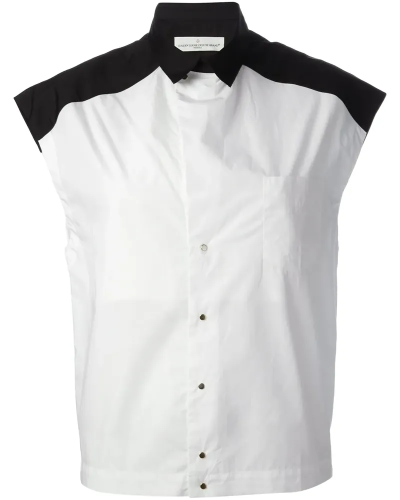 Golden Goose monochrome shirt - Weiß Weiß
