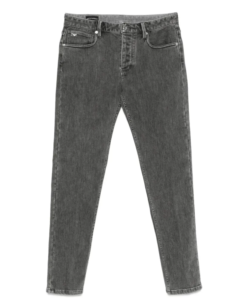 Emporio Armani Jeans mit Adler-Logo - Grau Grau