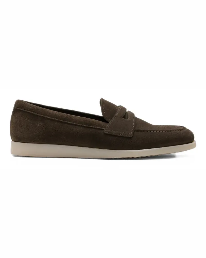 Church's Portsmouth Loafer aus Wildleder - Grün Grün