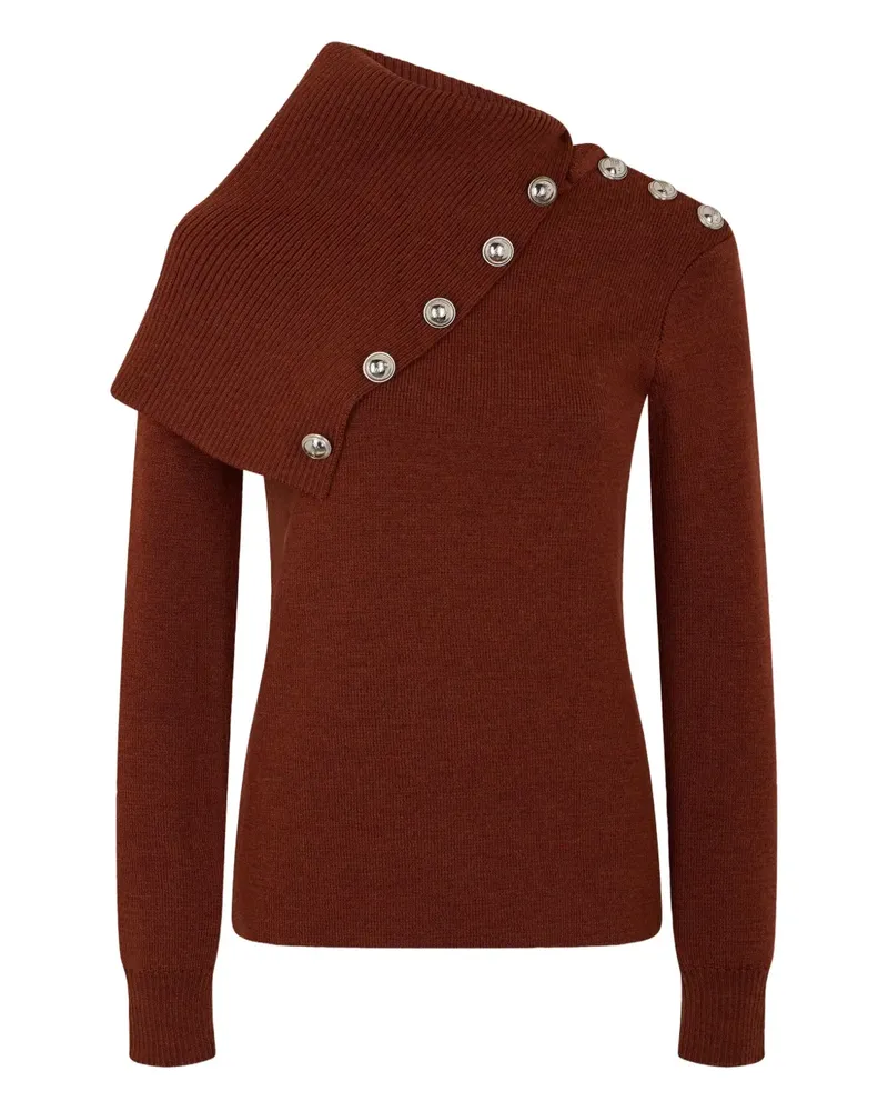 Paco Rabanne Klassischer Pullover - Braun Braun