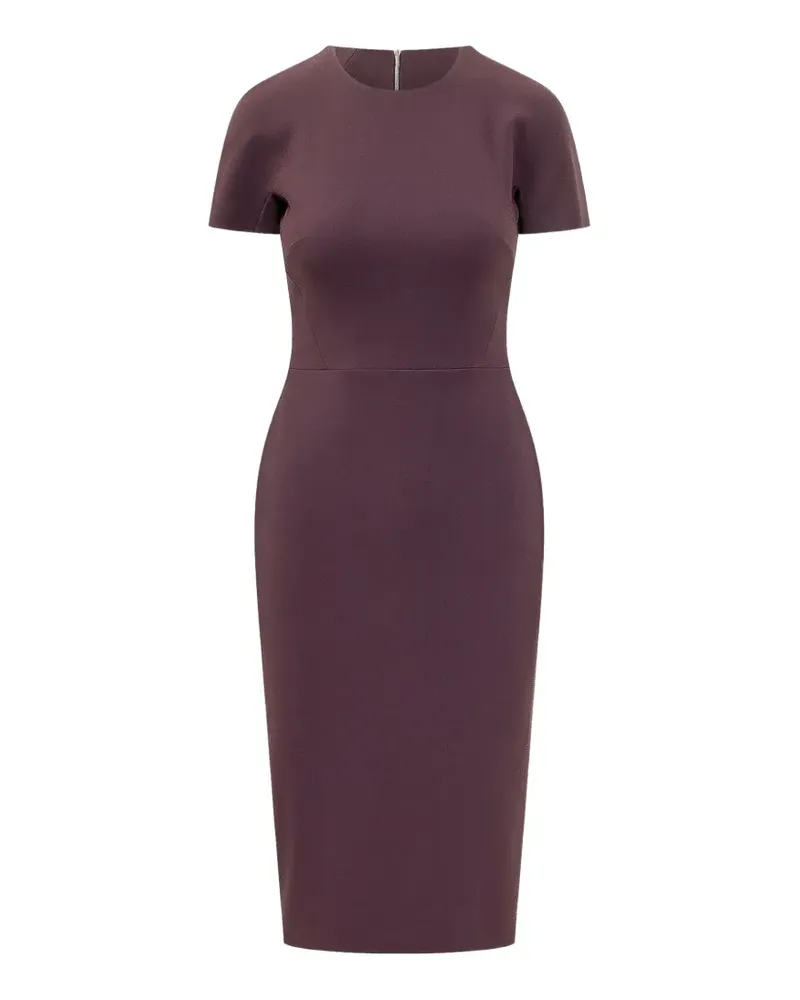 Victoria Beckham Claude zip-fastening midi dress - Violett Violett
