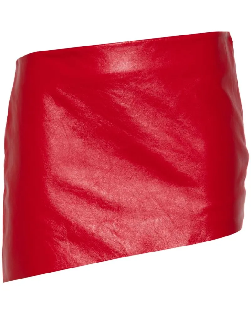 Givenchy Asymmetrischer Minirock - Rot Rot