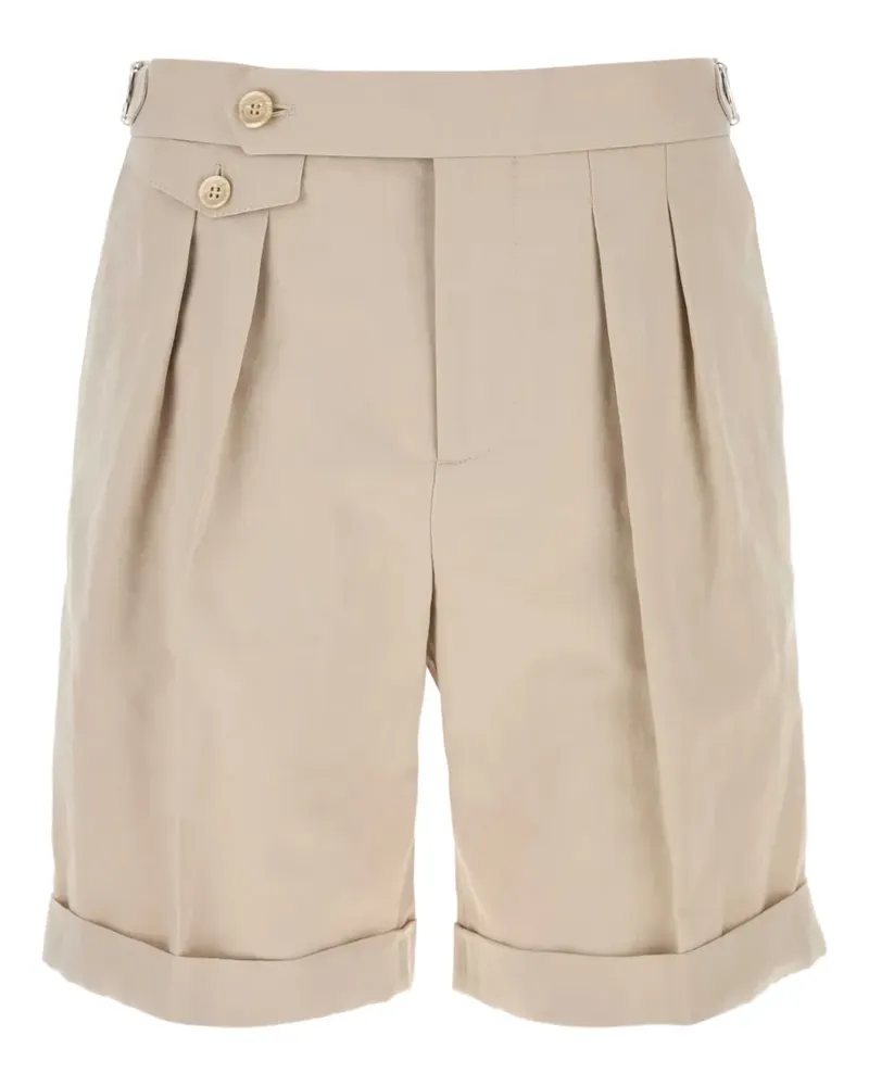 Brunello Cucinelli cuffed bermuda shorts - Nude Nude