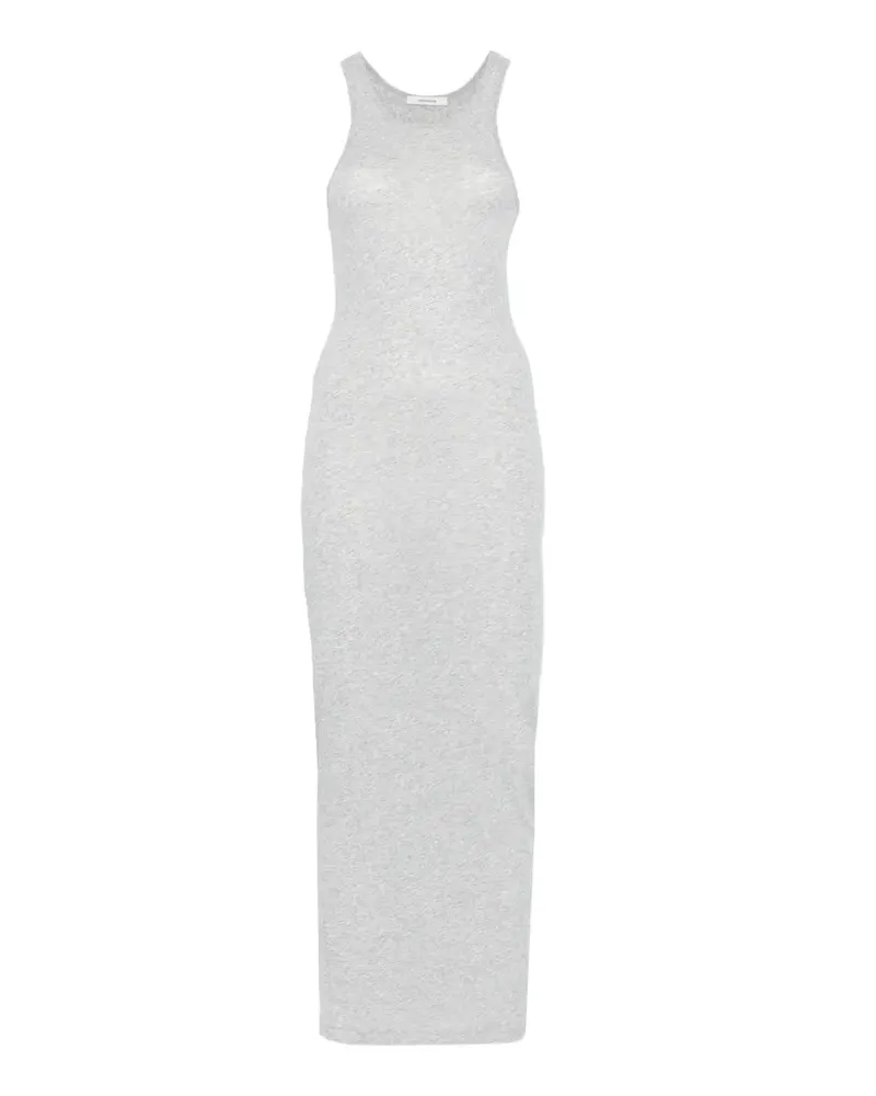 Entire Studios crew-neck tank maxi dress - Grau Grau