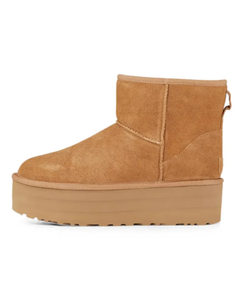 UGG Klassische Mini Plateau-Stiefeletten - Braun Braun